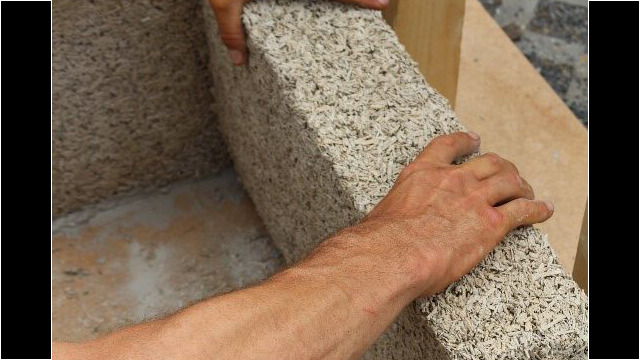 Hanfkalk zum Häuserbauen