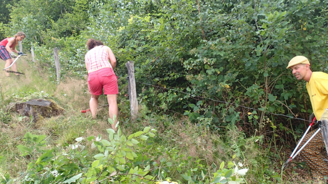 Beim Mitmachtag voller Körpereinsatz... Beim Mitmachtag voller Körpereinsatz...