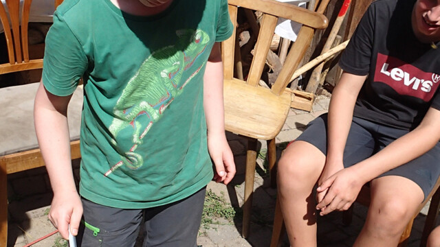 und Schazikäse (Schaf-Ziege) gemacht und Schazikäse (Schaf-Ziege) gemacht