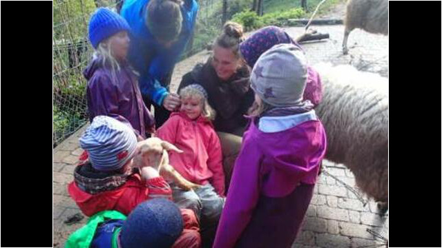 Mehr menschenbezogen war es dafür der absolute Liebling der Kinder